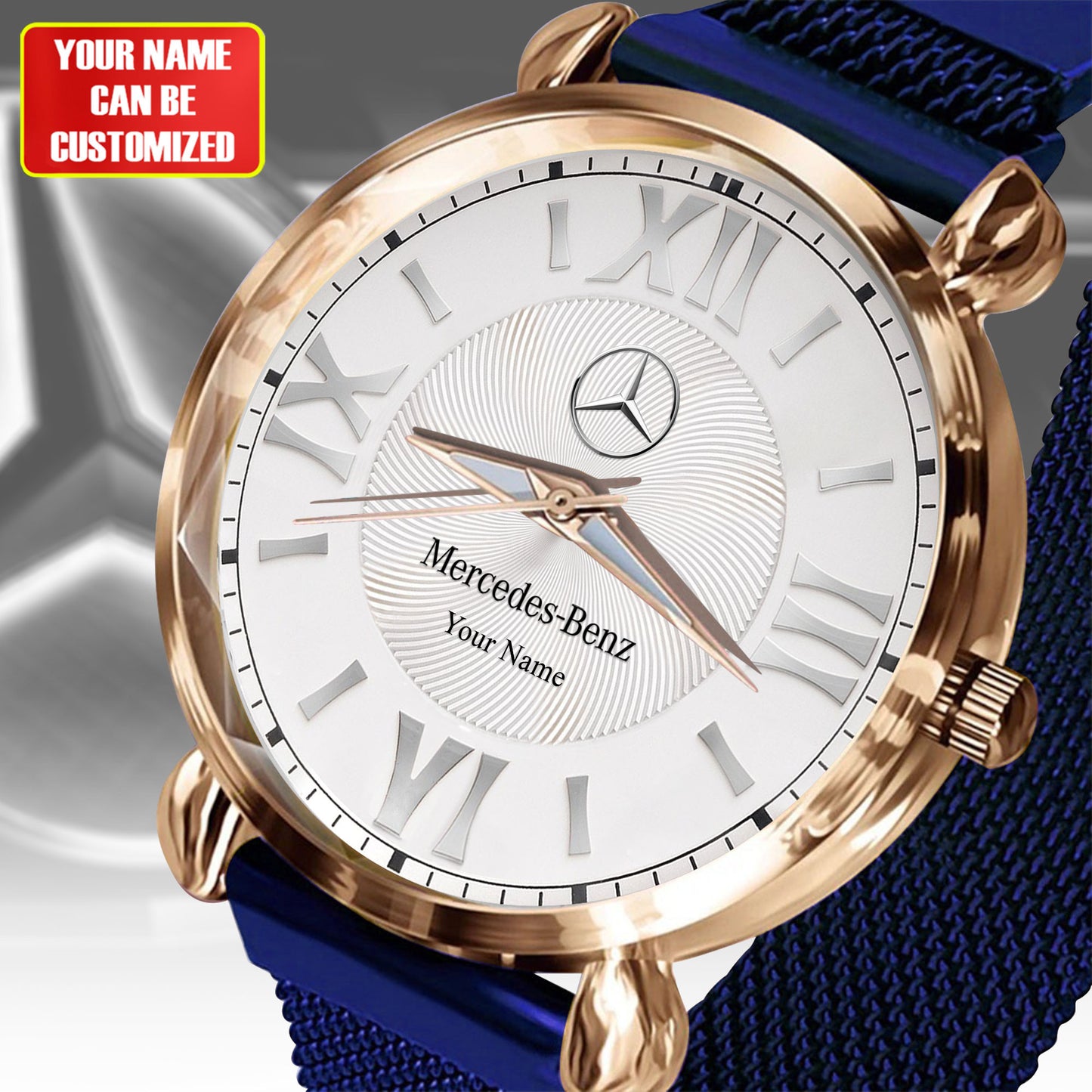 Personalized Merc Luxury Women Hand Watch