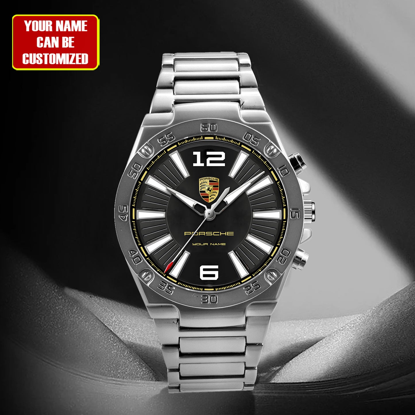 Personalized Pors DalKomm Luxury Dial Steel Watch