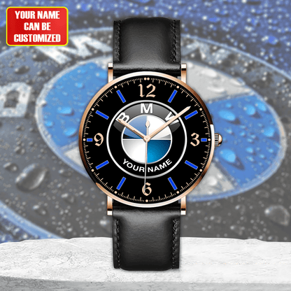 Personalized BW Quartz Leather Watch P180705