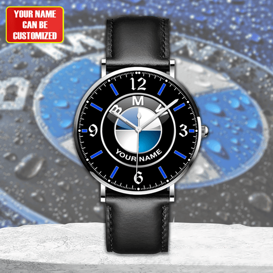 Personalized BW Quartz Leather Watch P180705