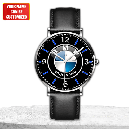 Personalized BW Quartz Leather Watch P180705