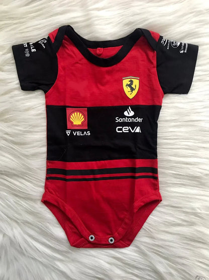 Customized SF Racing Soccer Jersey , Baby Rib Bodysuit Sizes V2