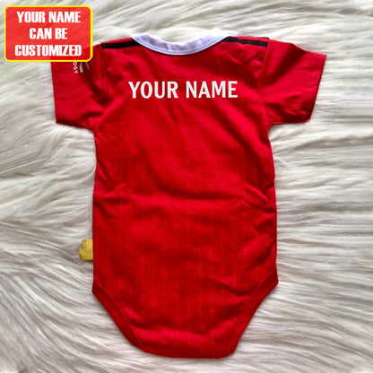 Customized Manchester United Jersey , Baby Rib Bodysuit Sizes