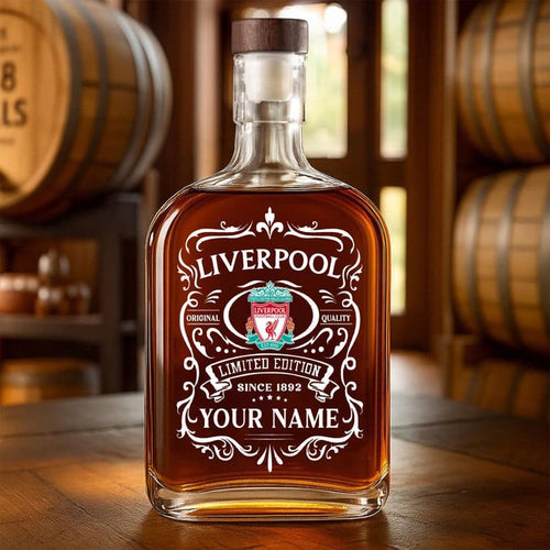 Personalized LVP Wine Glass Bottle
