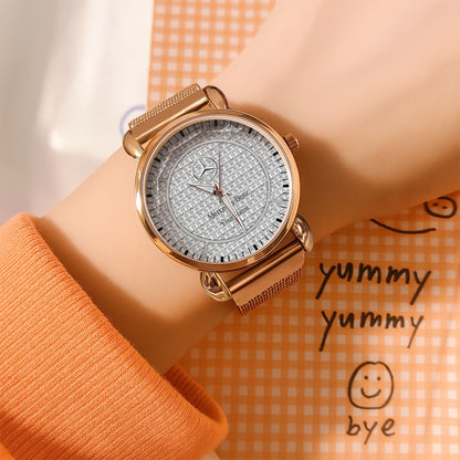 Personalized Merc sapphire Women Hand Watch