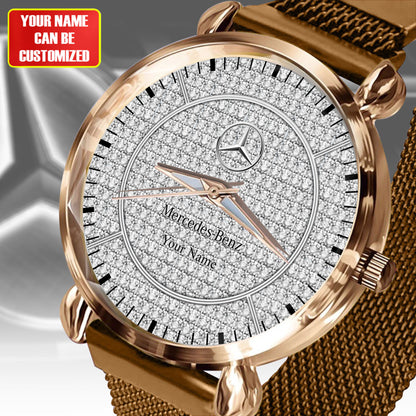 Personalized Merc sapphire Women Hand Watch