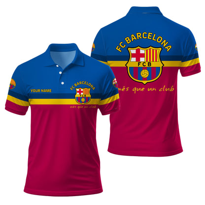 Personalized Barca FC 3D Full Printing Set , Barca FC Shirt , Hoodie , Short , Polo ,hawaii V2