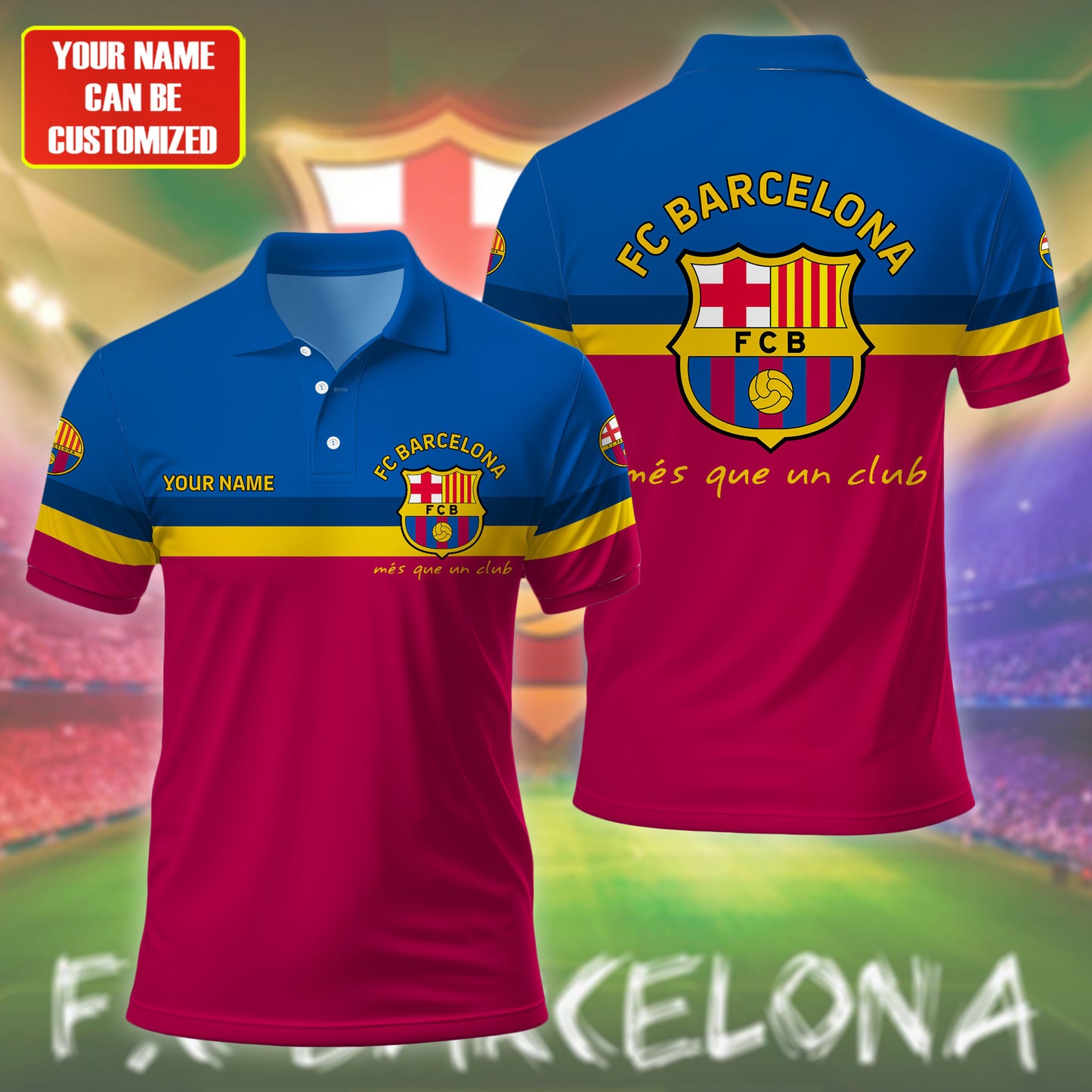 Personalized Barca FC 3D Full Printing Set , Barca FC Shirt , Hoodie , Short , Polo ,hawaii V2