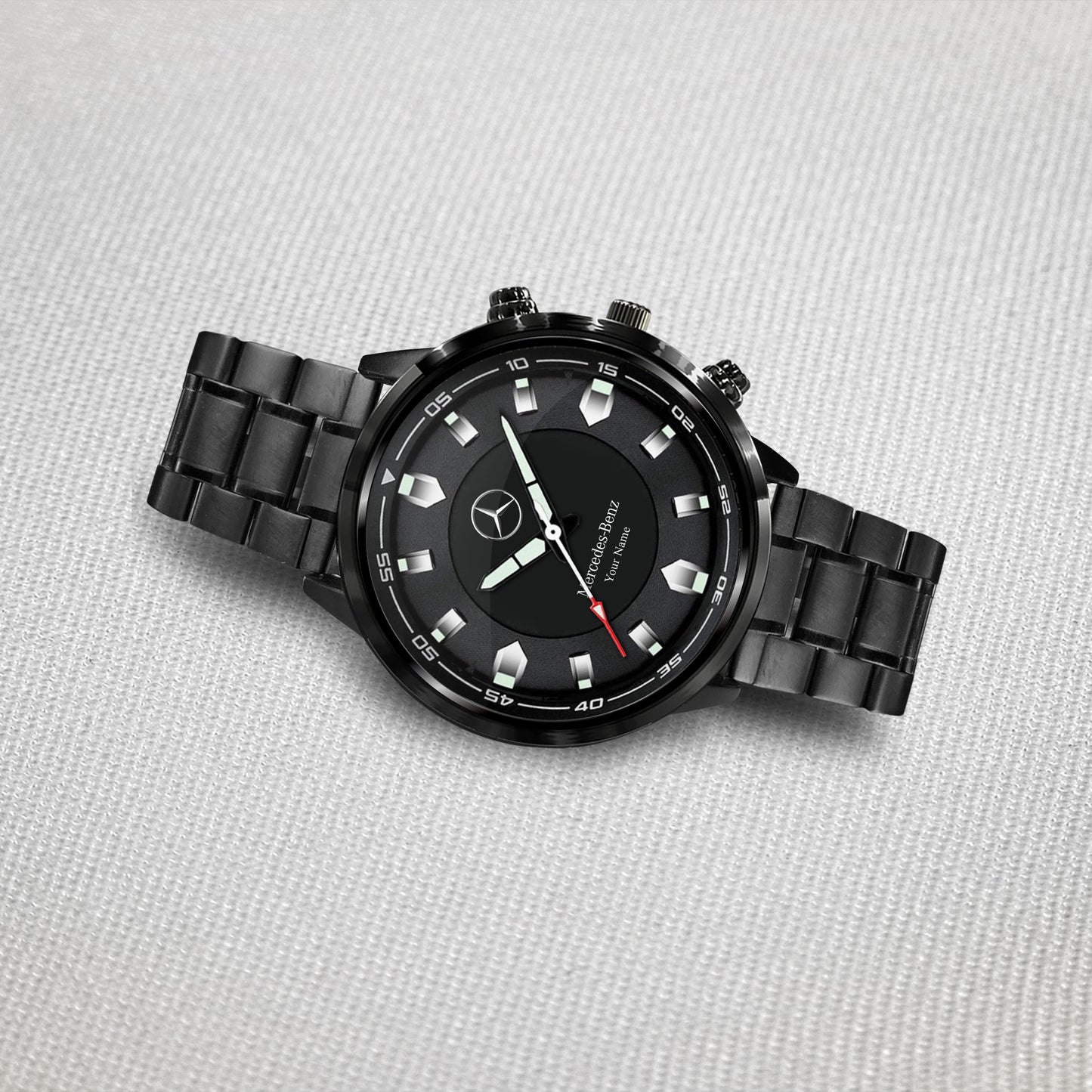 Personalized Merc Automatic Luxury Stainless Steel Watch