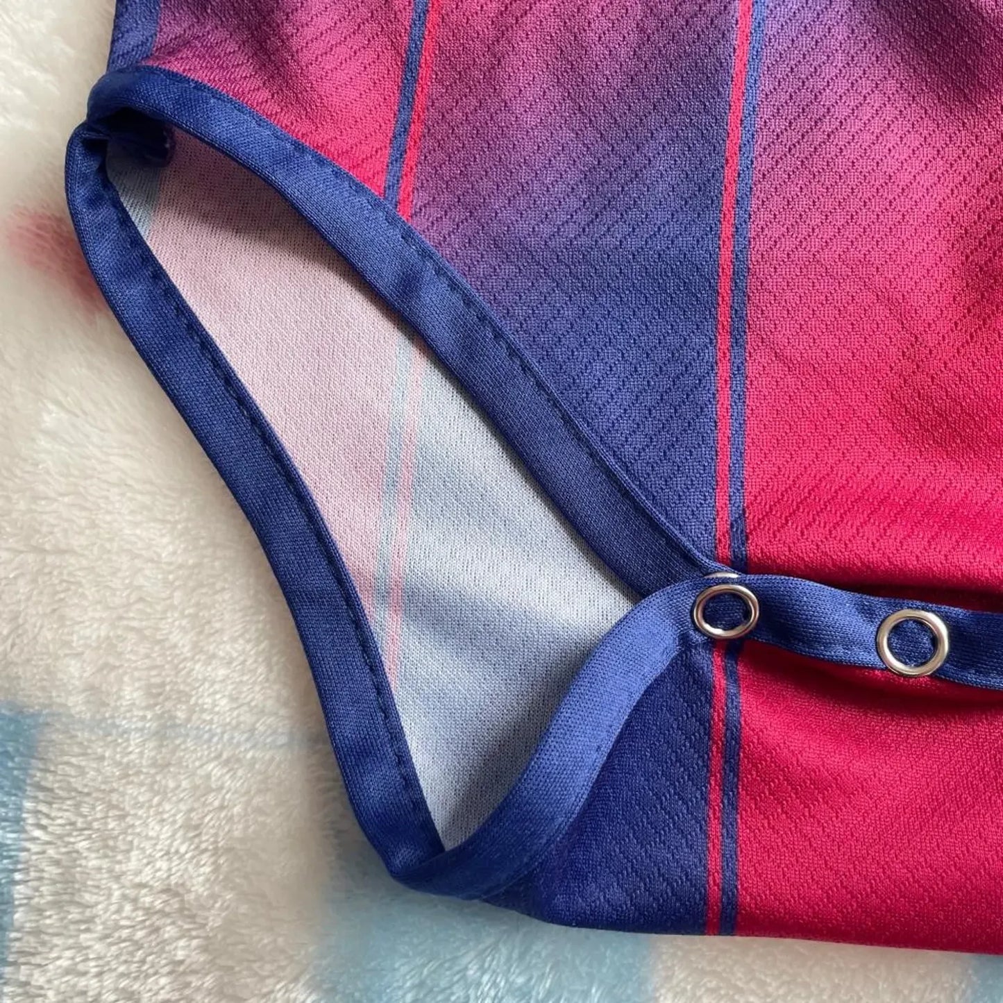 Customized Barcelona Soccer Jersey , Baby Rib Bodysuit Sizes