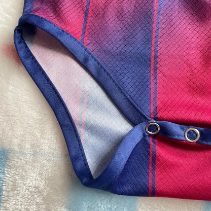 Customized Barcelona Soccer Jersey , Baby Rib Bodysuit Sizes