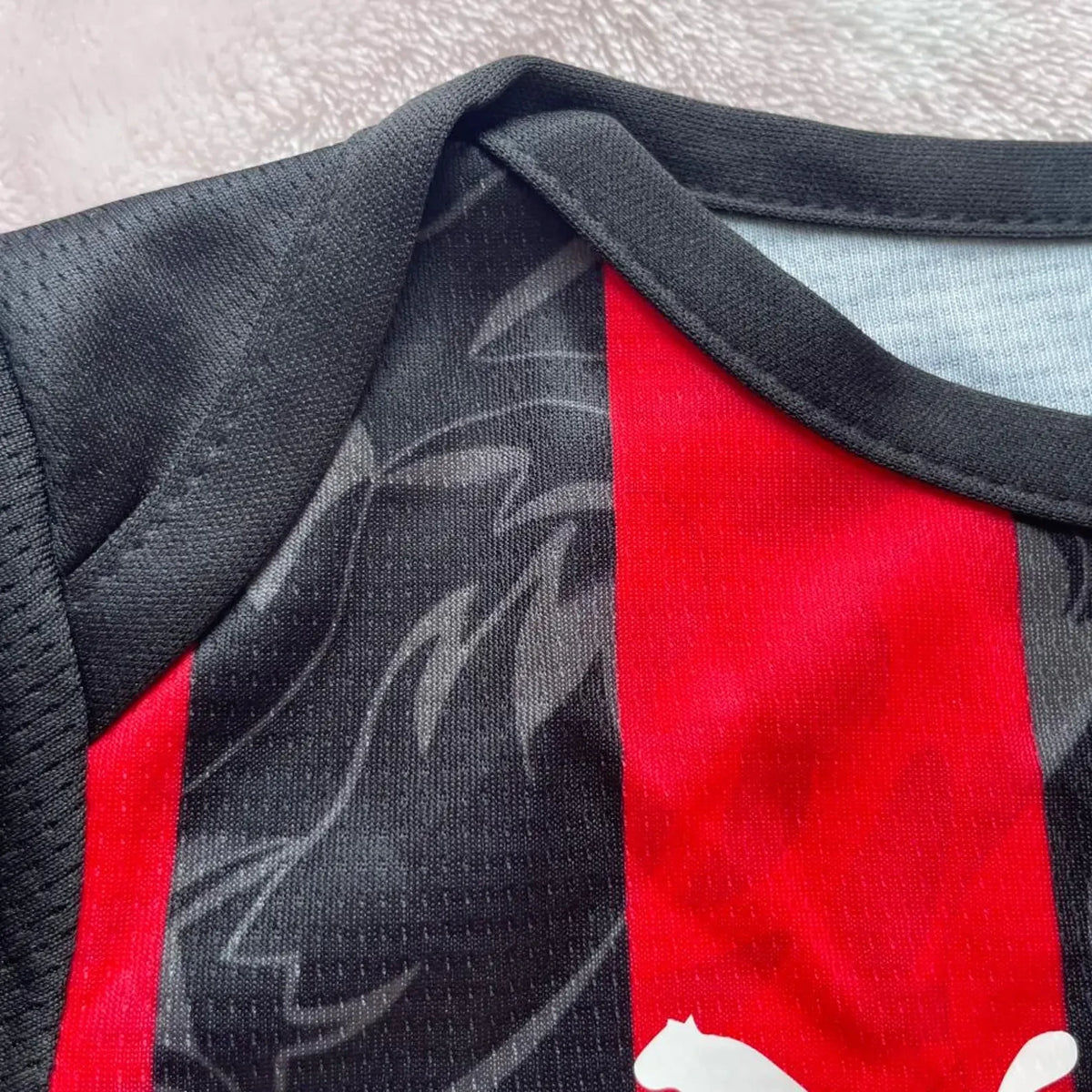 Customized AC Milan Soccer Jersey , Baby Rib Bodysuit Sizes