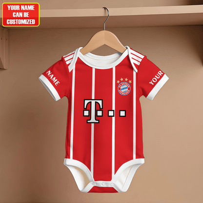 Customized Bayern soccer Jersey , Baby Rib Bodysuit Sizes