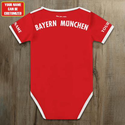 Customized Bayern soccer Jersey , Baby Rib Bodysuit Sizes