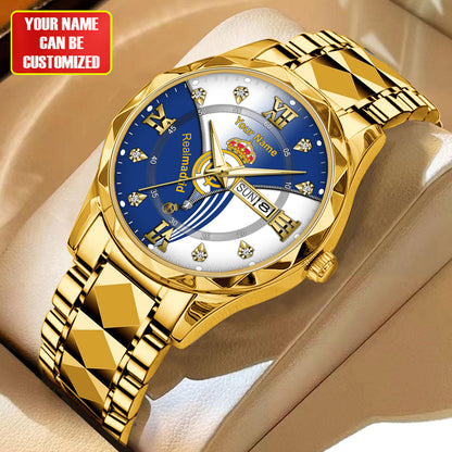 Personalized Real Madrid Sport Alloy Charley Watch V4