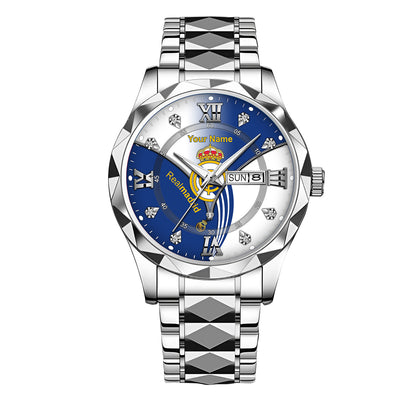 Personalized Real Madrid Sport Alloy Charley Watch V4