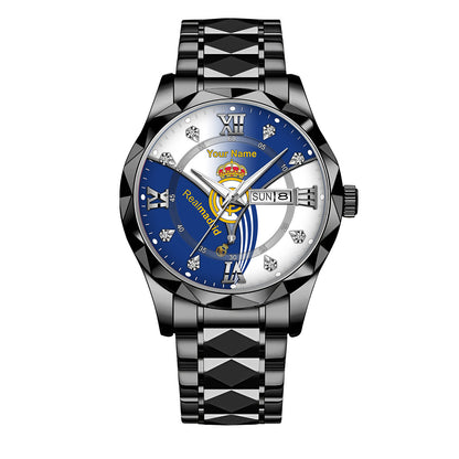 Personalized Real Madrid Sport Alloy Charley Watch V4