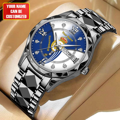 Personalized Real Madrid Sport Alloy Charley Watch V4