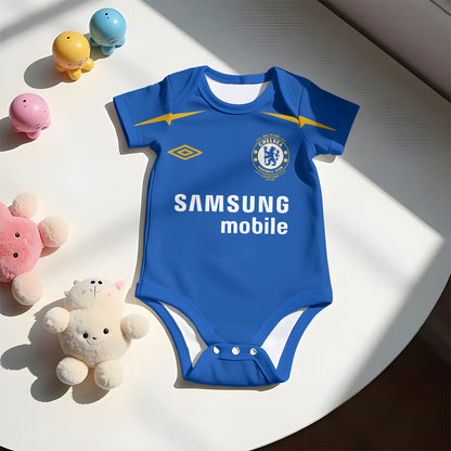 Customized Chelsea Soccer Jersey , Baby Rib Bodysuit Sizes