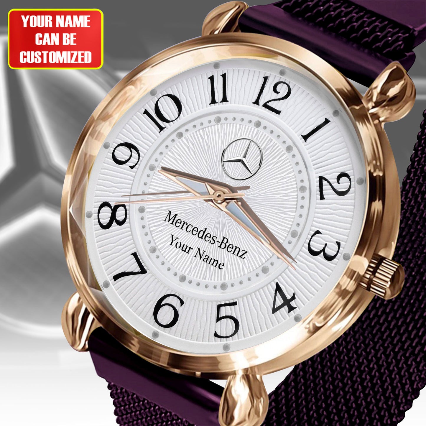 Personalized Merc Rendez-Vous Luxury Women Hand Watch