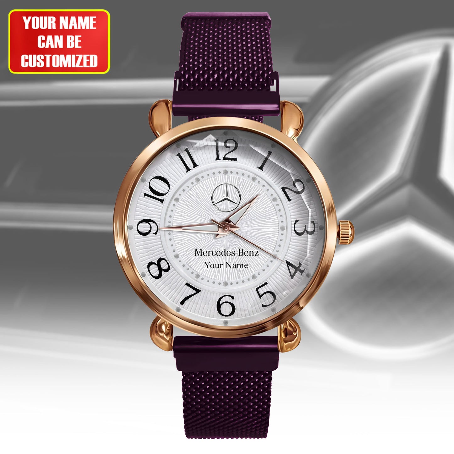Personalized Merc Rendez-Vous Luxury Women Hand Watch