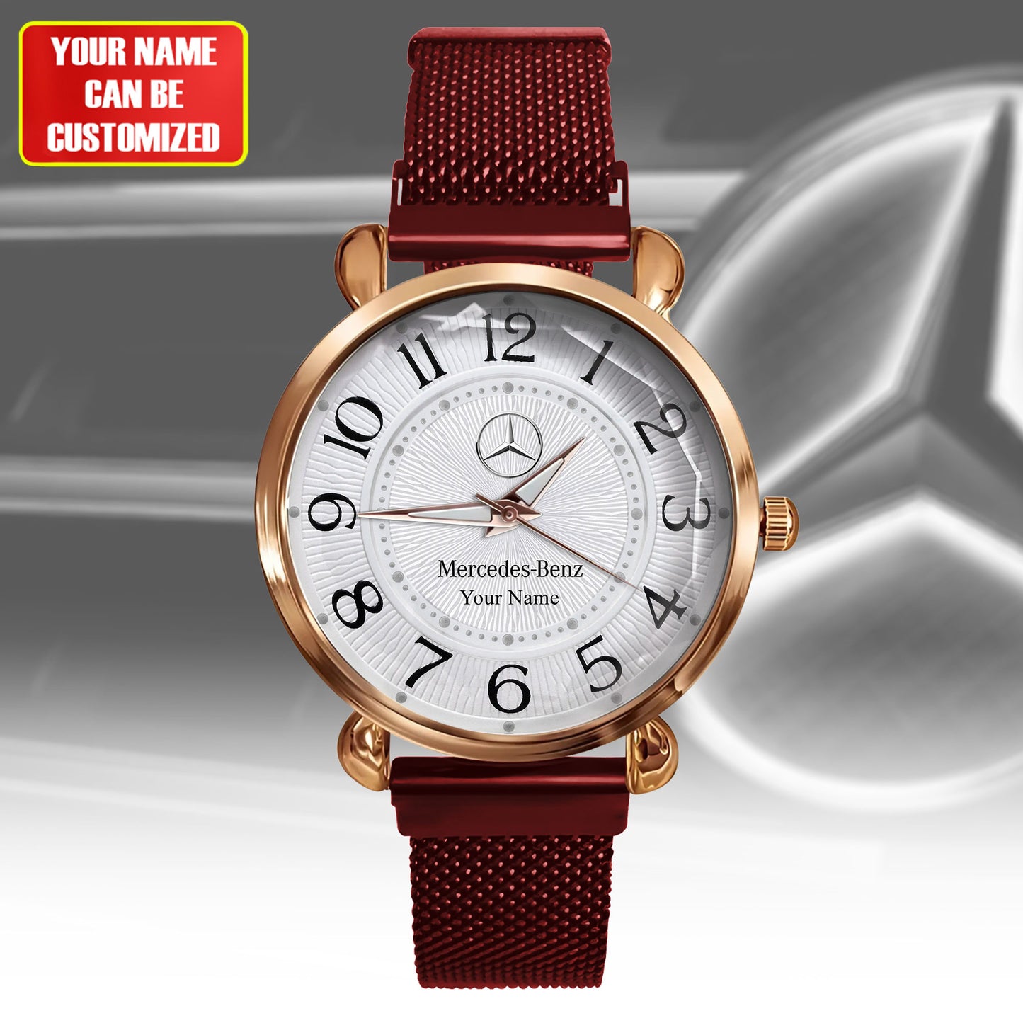 Personalized Merc Rendez-Vous Luxury Women Hand Watch