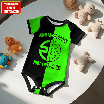 Customized KW Racing Jersey , Baby Rib Bodysuit Sizes