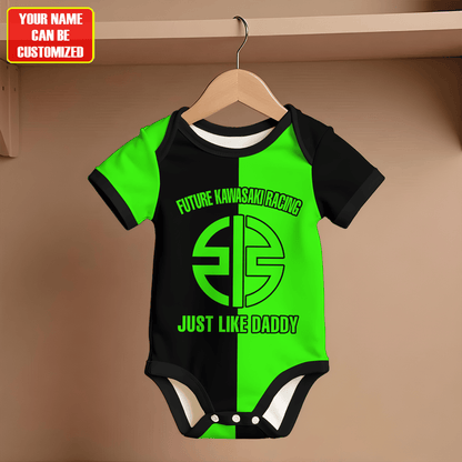 Customized KW Racing Jersey , Baby Rib Bodysuit Sizes