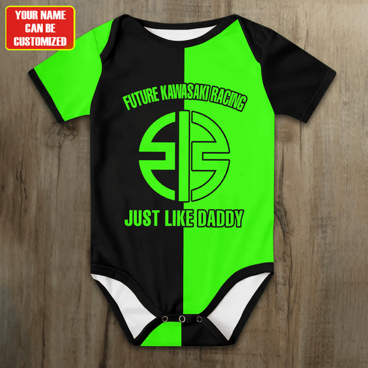 Customized KW Racing Jersey , Baby Rib Bodysuit Sizes