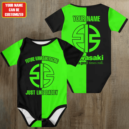 Customized KW Racing Jersey , Baby Rib Bodysuit Sizes