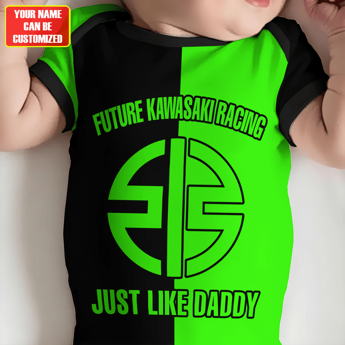 Customized KW Racing Jersey , Baby Rib Bodysuit Sizes