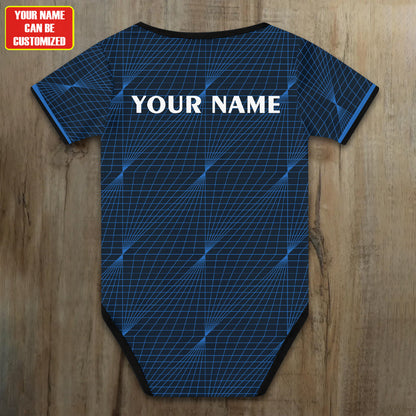 Customized Chelsea Soccer Jersey , Baby Rib Bodysuit Sizes V2