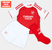 Arsenal Home New 2025/26 Soccer Jersey & Shorts with Socks Set for Boys and Girls Youth Sizes