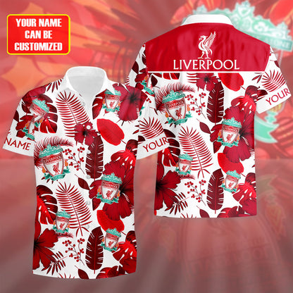 Personalized LVP Tropical Hawaii Shirt Beach Short