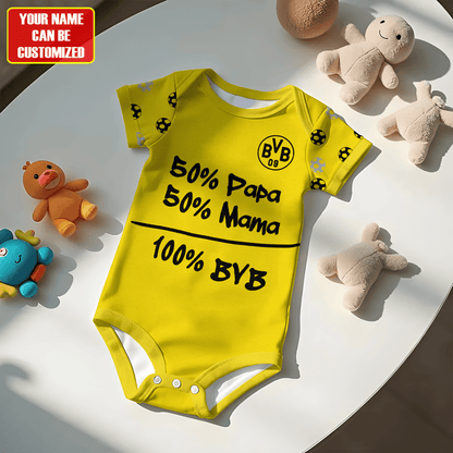 Customized Dortmund Jersey , Baby Rib Bodysuit Sizes