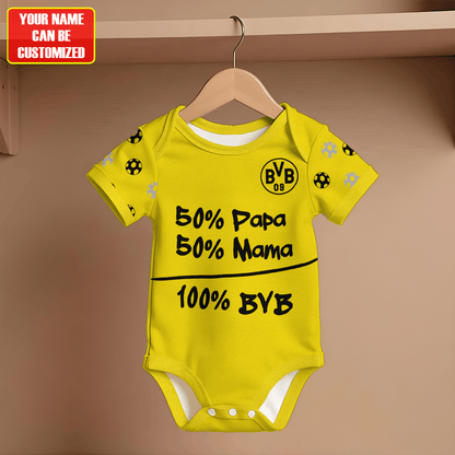 Customized Dortmund Jersey , Baby Rib Bodysuit Sizes