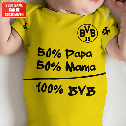 Customized Dortmund Jersey , Baby Rib Bodysuit Sizes