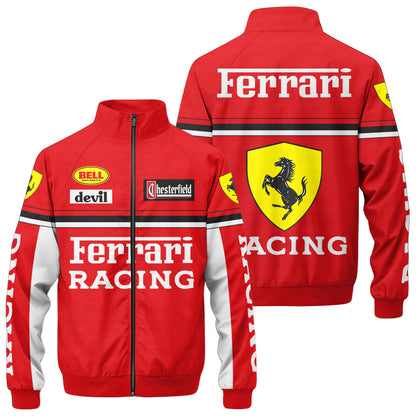 S.F Racing Sport Zipper Stand Collar Jacket