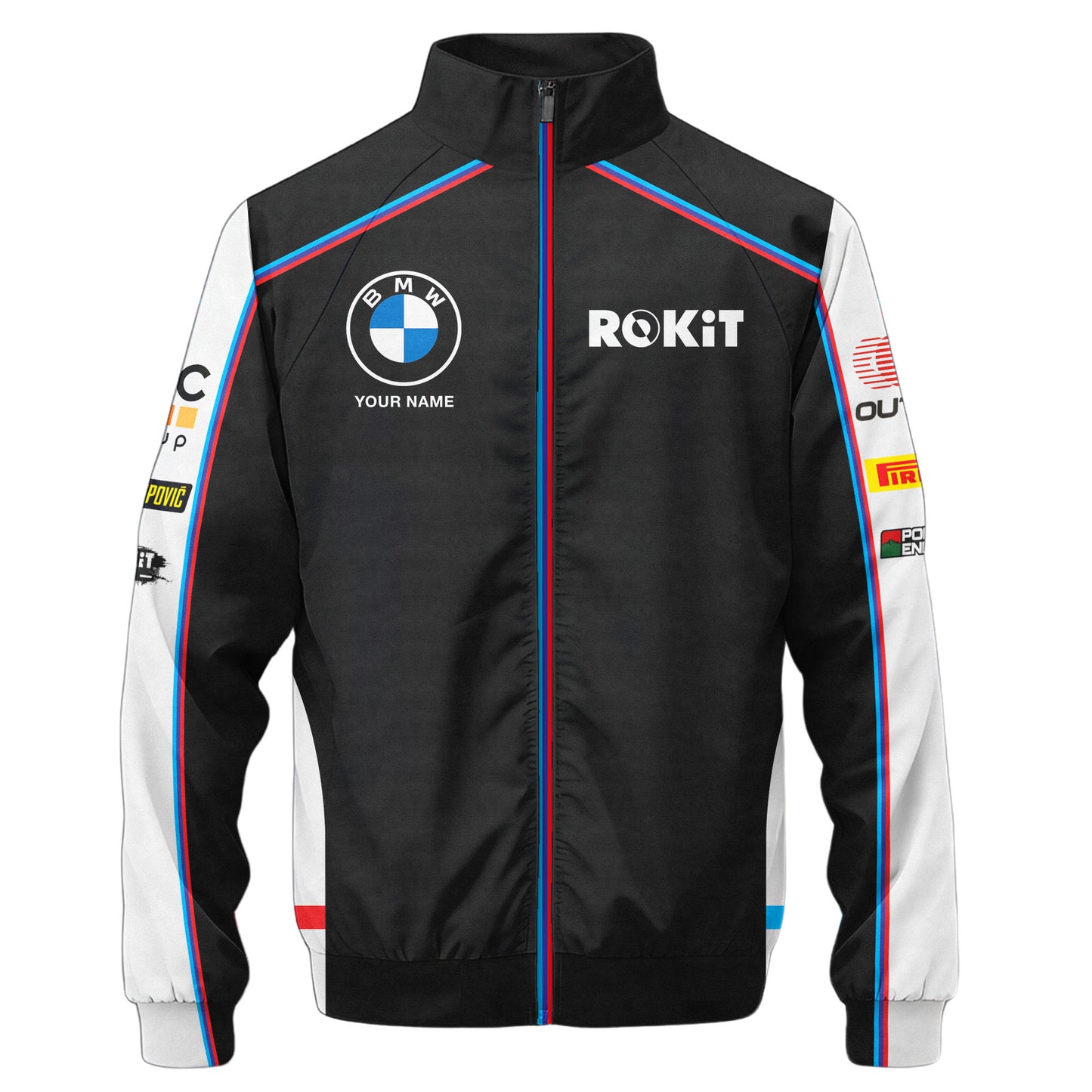 BW Sport Zipper Stand Collar Jacket