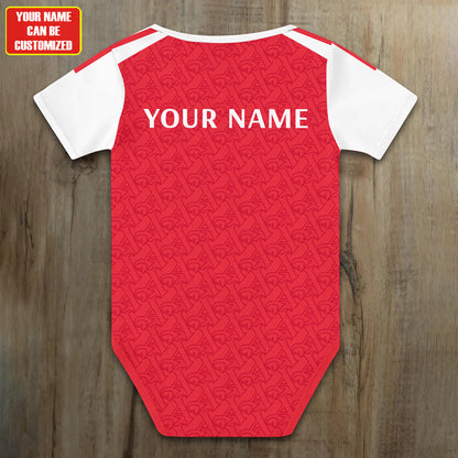 Customized Arsenal Soccer Jersey , Baby Rib Bodysuit Sizes