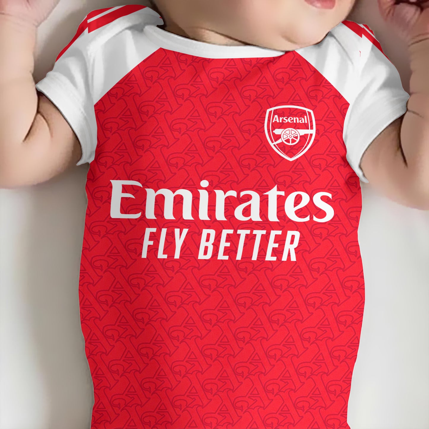 Customized Arsenal Soccer Jersey , Baby Rib Bodysuit Sizes