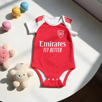 Customized Arsenal Soccer Jersey , Baby Rib Bodysuit Sizes