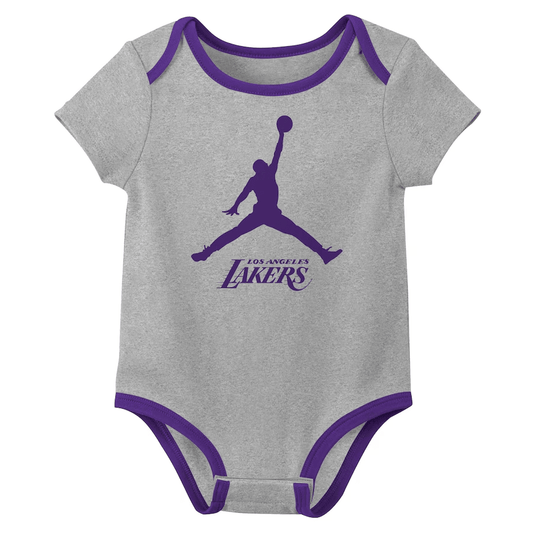 Customized LAL Basketball Jersey , Baby Rib Bodysuit Sizes V5