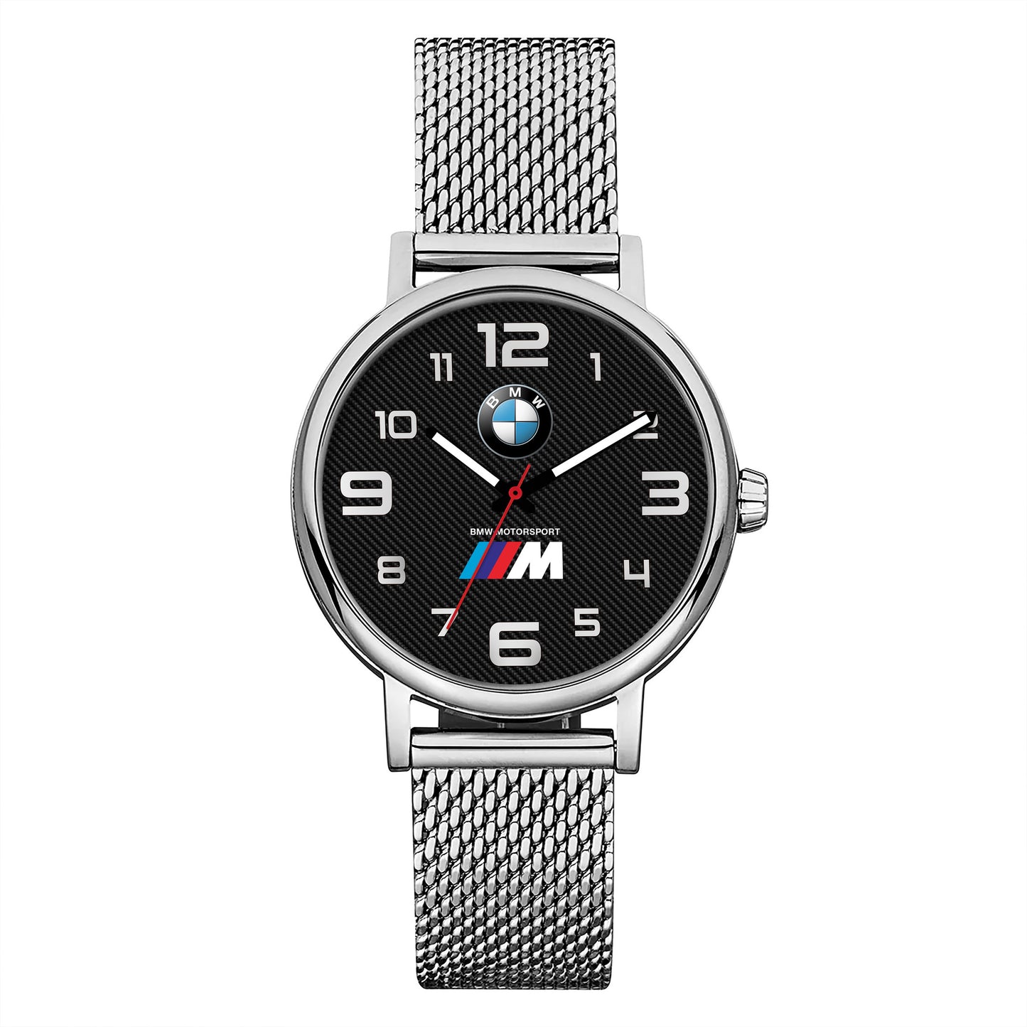 Personalized BW Motorsport Steel Watch Men Women