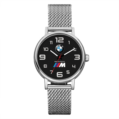 Personalized BW Motorsport Steel Watch Men Women