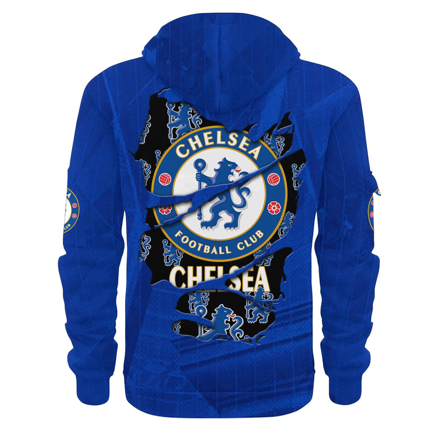 Personalized Chelsea Tear 3D Zip-Hoodie Cotton Jacket