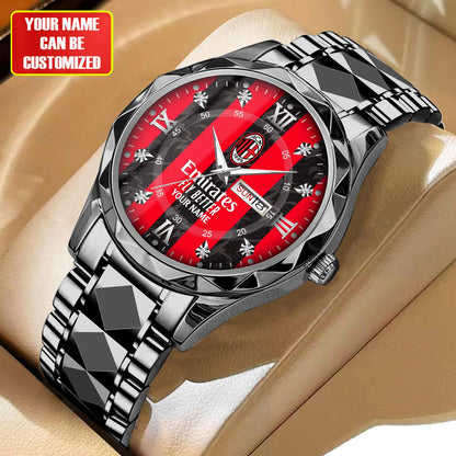 Personalized AC Milan Sport Alloy Charley Watch