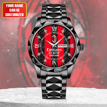 Personalized AC Milan Sport Alloy Charley Watch