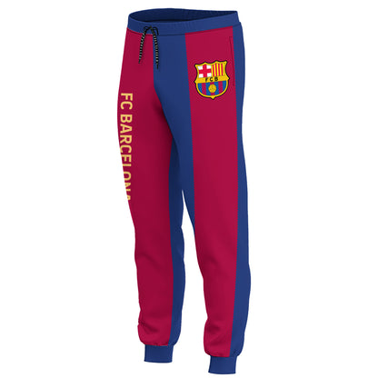 Personalized Barca Uniform 3D All over Printed Hoodie and Sweatpants set
