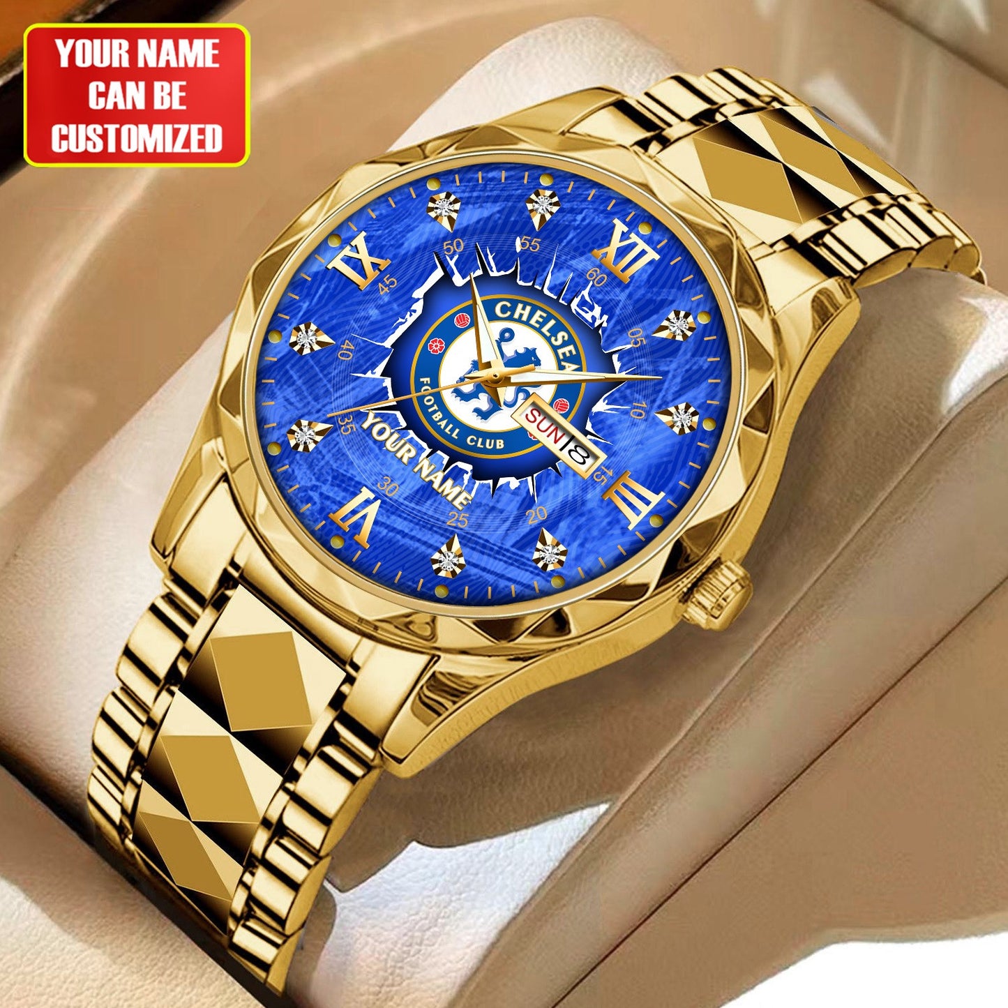 Personalized Chelsea Champions Alloy Charley Watch V2